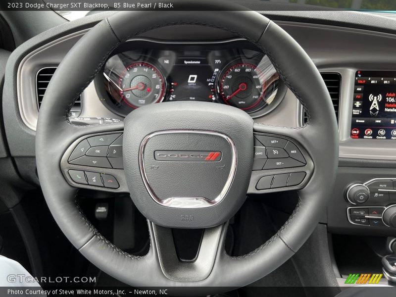  2023 Charger SXT Blacktop Steering Wheel
