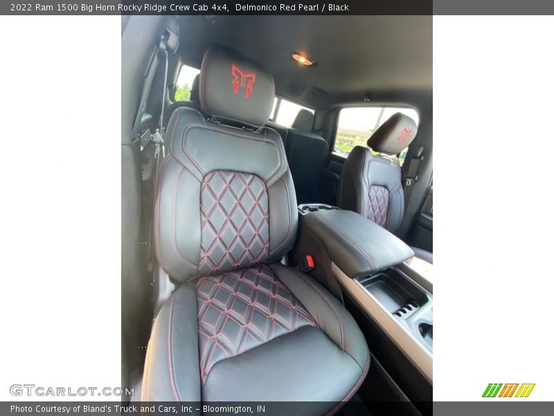 Front Seat of 2022 1500 Big Horn Rocky Ridge Crew Cab 4x4