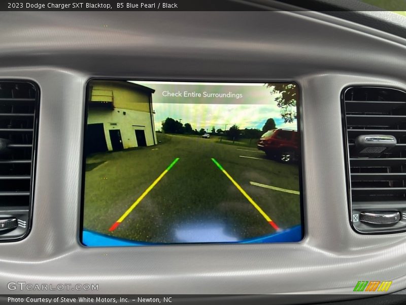 B5 Blue Pearl / Black 2023 Dodge Charger SXT Blacktop