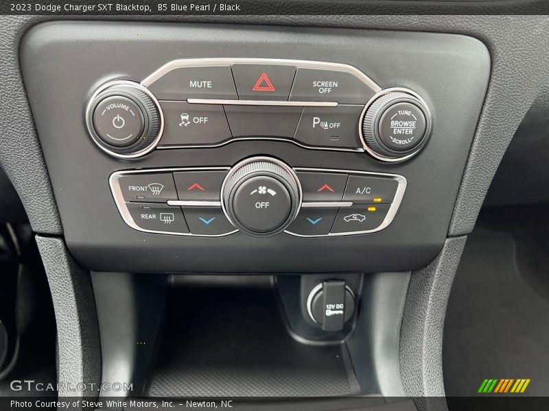 B5 Blue Pearl / Black 2023 Dodge Charger SXT Blacktop