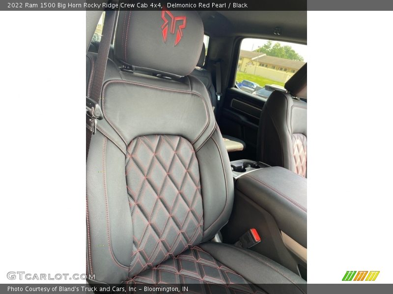 Front Seat of 2022 1500 Big Horn Rocky Ridge Crew Cab 4x4
