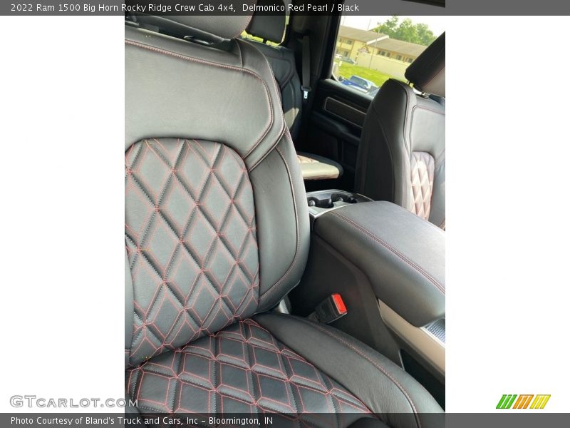 Front Seat of 2022 1500 Big Horn Rocky Ridge Crew Cab 4x4