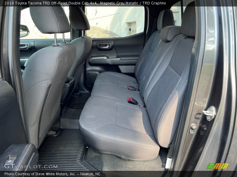 Rear Seat of 2019 Tacoma TRD Off-Road Double Cab 4x4