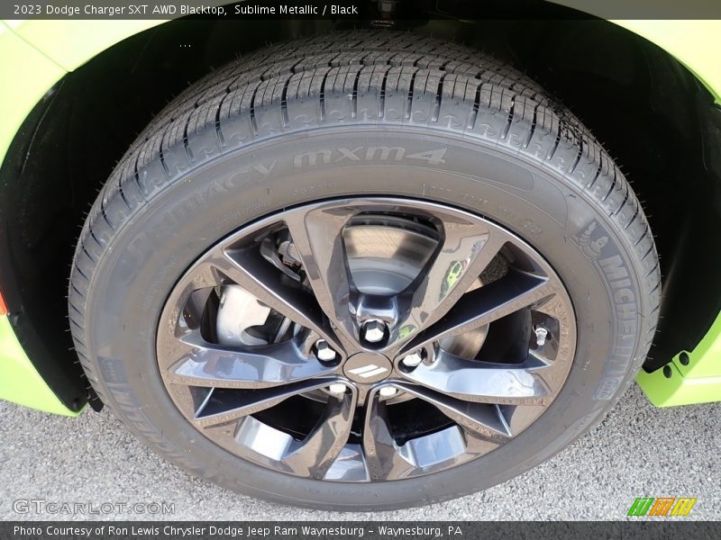 Sublime Metallic / Black 2023 Dodge Charger SXT AWD Blacktop