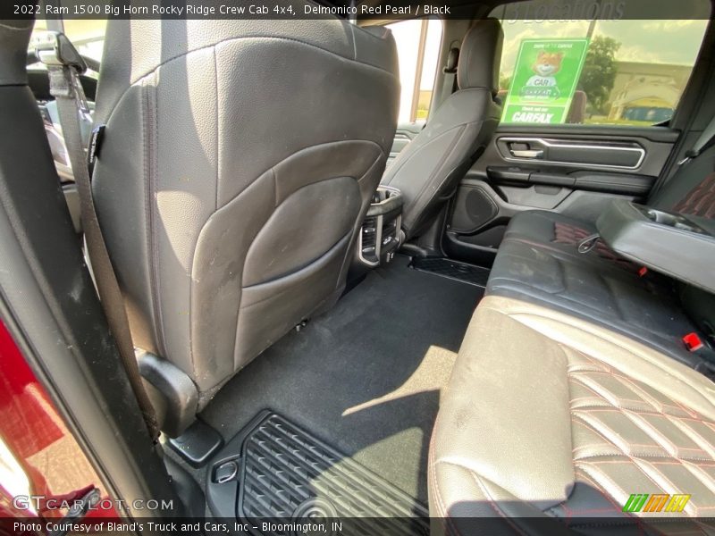 Delmonico Red Pearl / Black 2022 Ram 1500 Big Horn Rocky Ridge Crew Cab 4x4