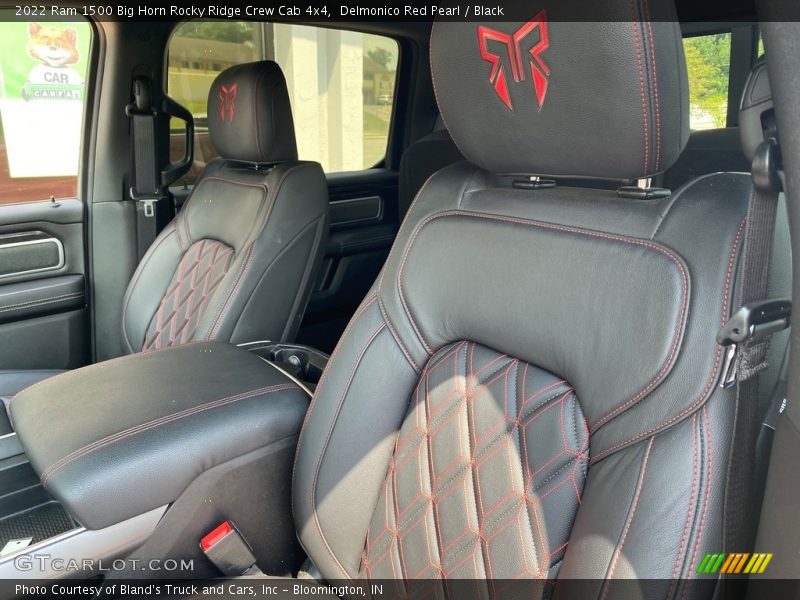 Front Seat of 2022 1500 Big Horn Rocky Ridge Crew Cab 4x4