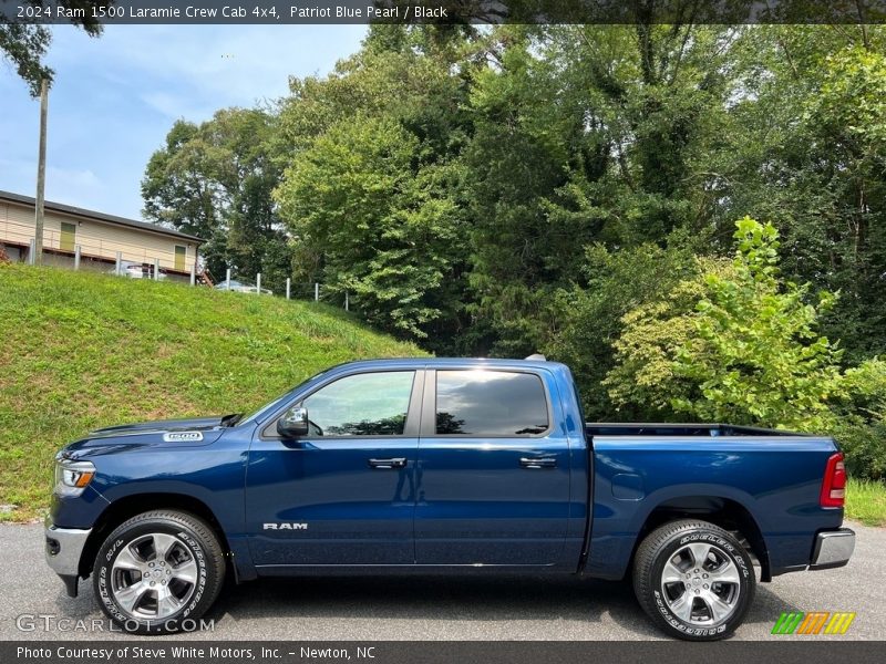  2024 1500 Laramie Crew Cab 4x4 Patriot Blue Pearl