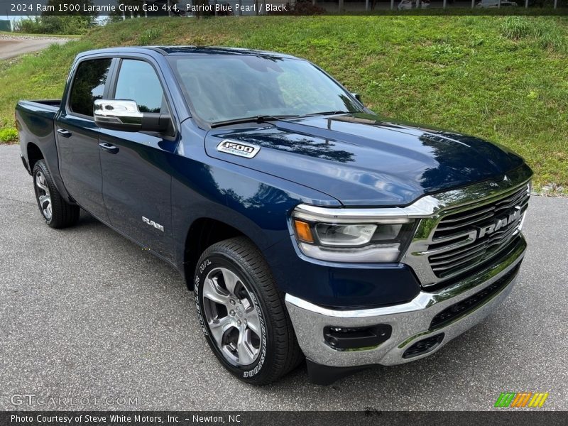 Front 3/4 View of 2024 1500 Laramie Crew Cab 4x4