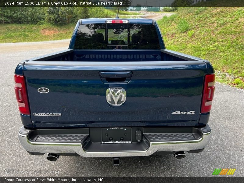 Exhaust of 2024 1500 Laramie Crew Cab 4x4
