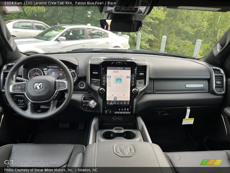 Dashboard of 2024 1500 Laramie Crew Cab 4x4