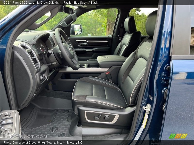  2024 1500 Laramie Crew Cab 4x4 Black Interior