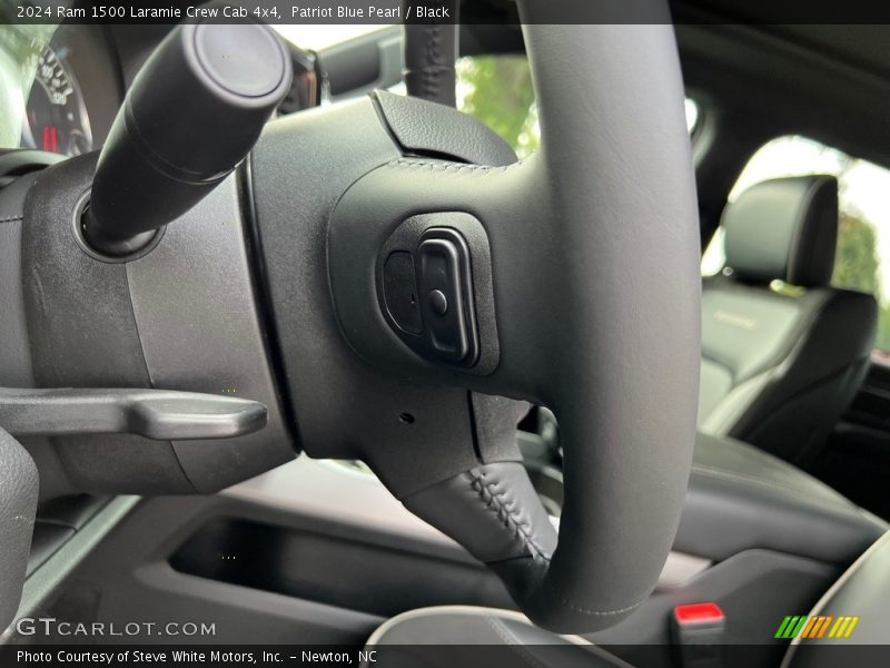  2024 1500 Laramie Crew Cab 4x4 Steering Wheel