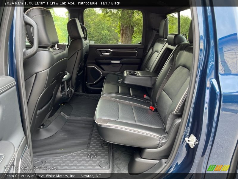 Rear Seat of 2024 1500 Laramie Crew Cab 4x4