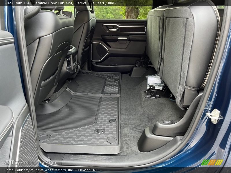 Rear Seat of 2024 1500 Laramie Crew Cab 4x4