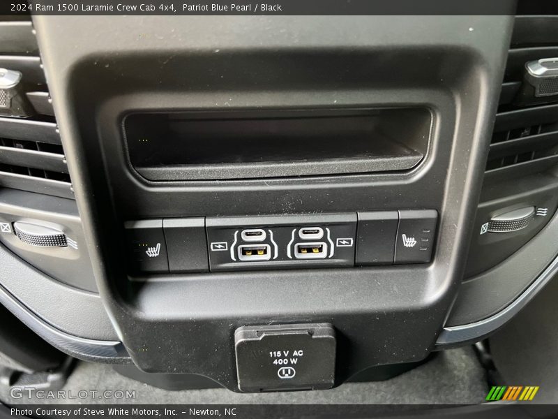 Patriot Blue Pearl / Black 2024 Ram 1500 Laramie Crew Cab 4x4