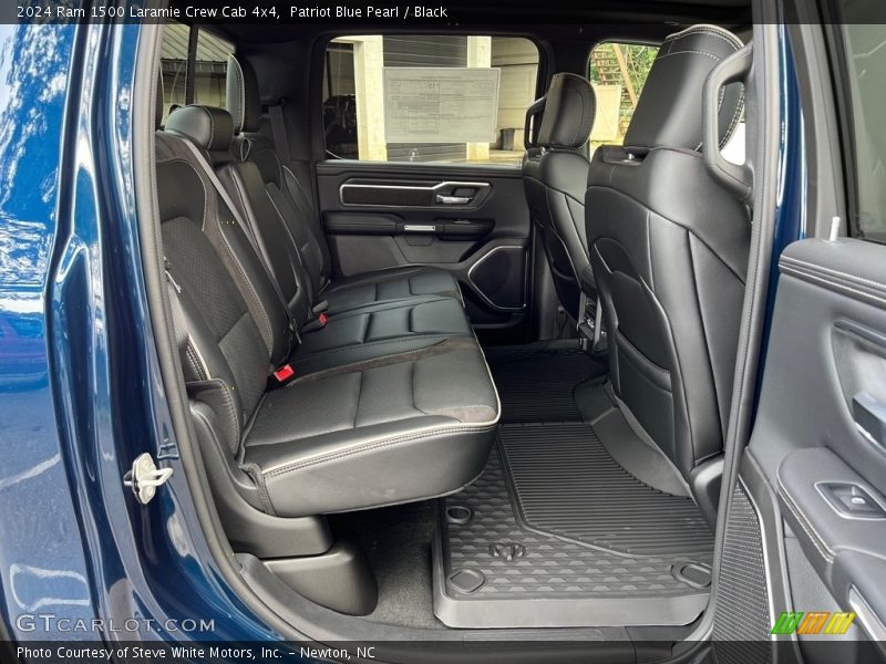Rear Seat of 2024 1500 Laramie Crew Cab 4x4