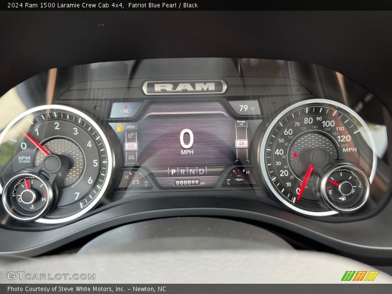  2024 1500 Laramie Crew Cab 4x4 Laramie Crew Cab 4x4 Gauges