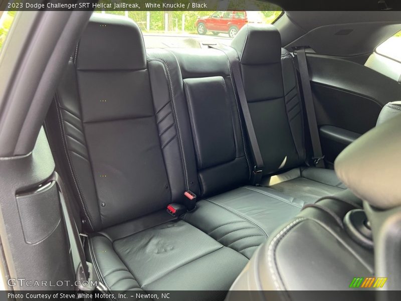 Rear Seat of 2023 Challenger SRT Hellcat JailBreak