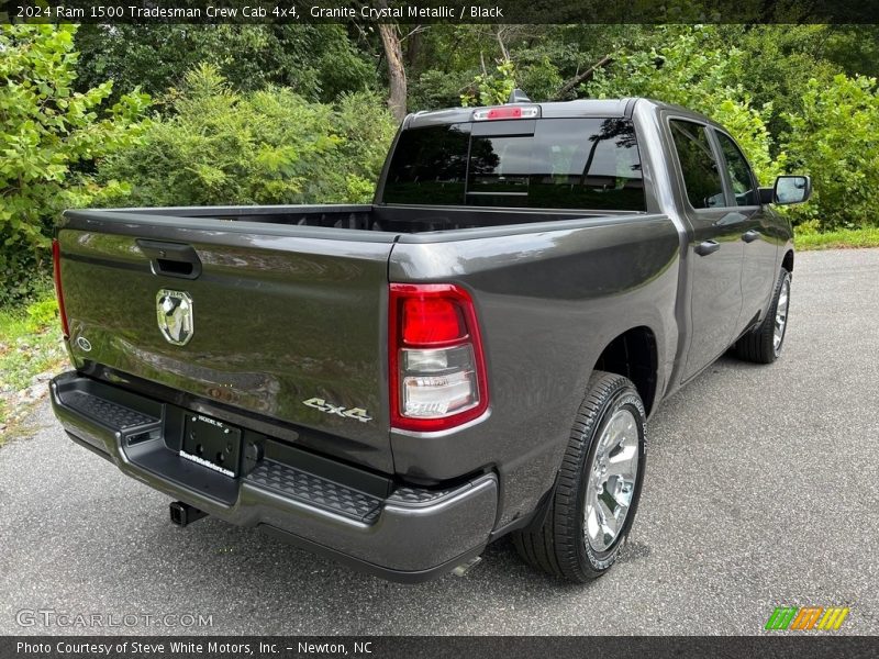Granite Crystal Metallic / Black 2024 Ram 1500 Tradesman Crew Cab 4x4