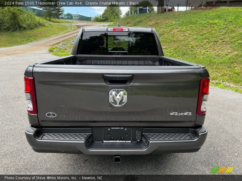 Granite Crystal Metallic / Black 2024 Ram 1500 Tradesman Crew Cab 4x4