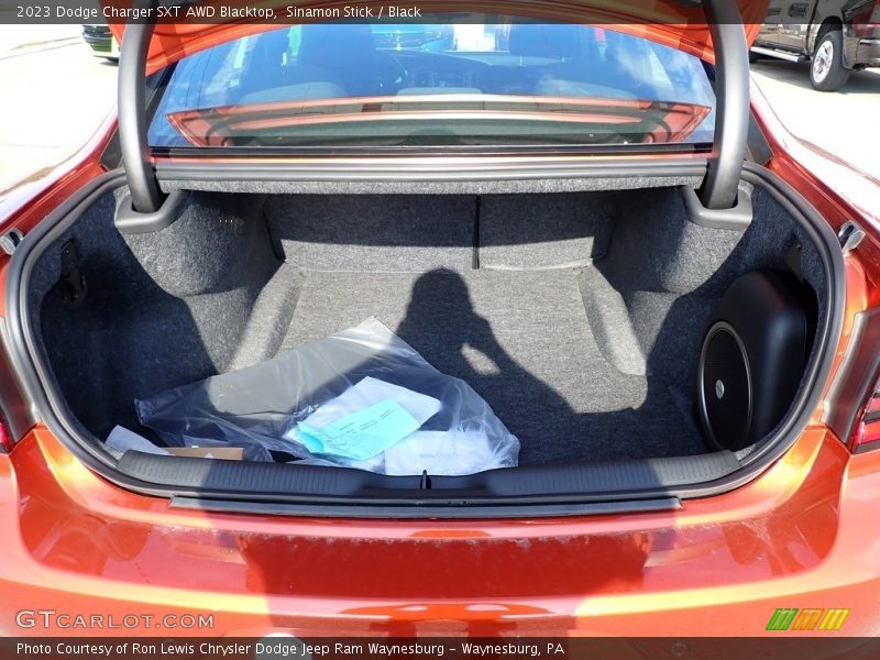 Sinamon Stick / Black 2023 Dodge Charger SXT AWD Blacktop