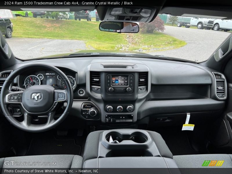 Dashboard of 2024 1500 Tradesman Crew Cab 4x4