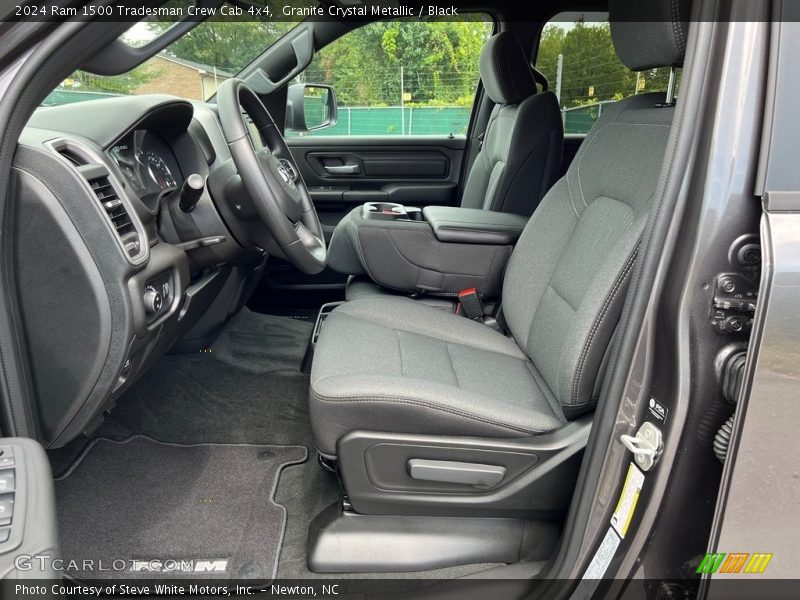  2024 1500 Tradesman Crew Cab 4x4 Black Interior