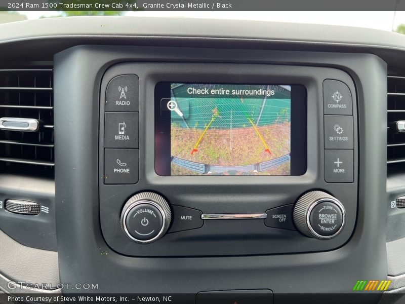 Controls of 2024 1500 Tradesman Crew Cab 4x4