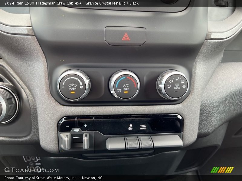 Controls of 2024 1500 Tradesman Crew Cab 4x4