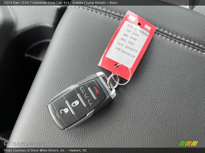 Keys of 2024 1500 Tradesman Crew Cab 4x4