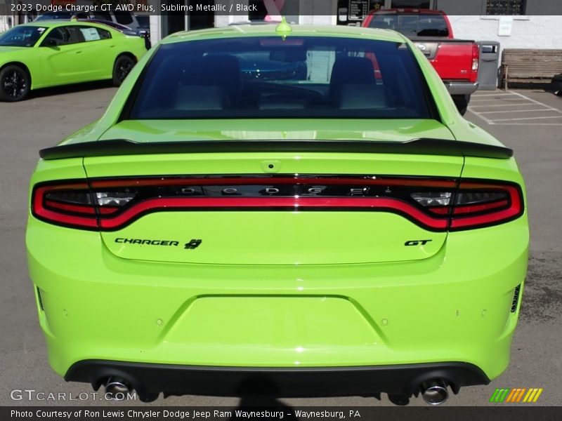 Sublime Metallic / Black 2023 Dodge Charger GT AWD Plus