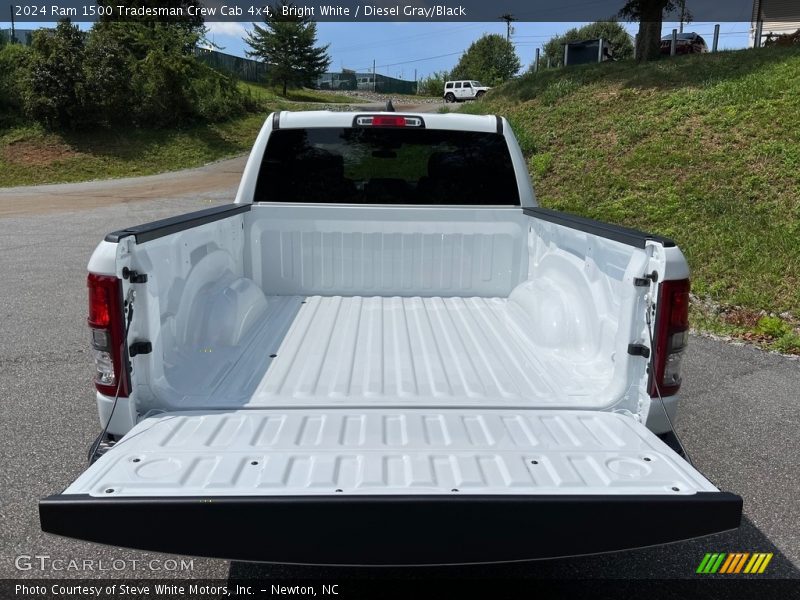 Bright White / Diesel Gray/Black 2024 Ram 1500 Tradesman Crew Cab 4x4