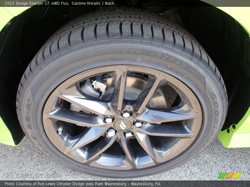 Sublime Metallic / Black 2023 Dodge Charger GT AWD Plus