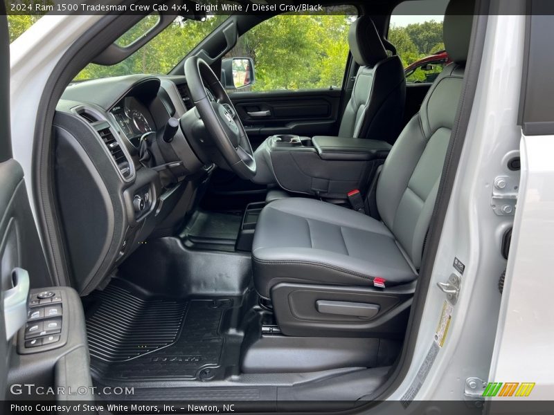 Front Seat of 2024 1500 Tradesman Crew Cab 4x4