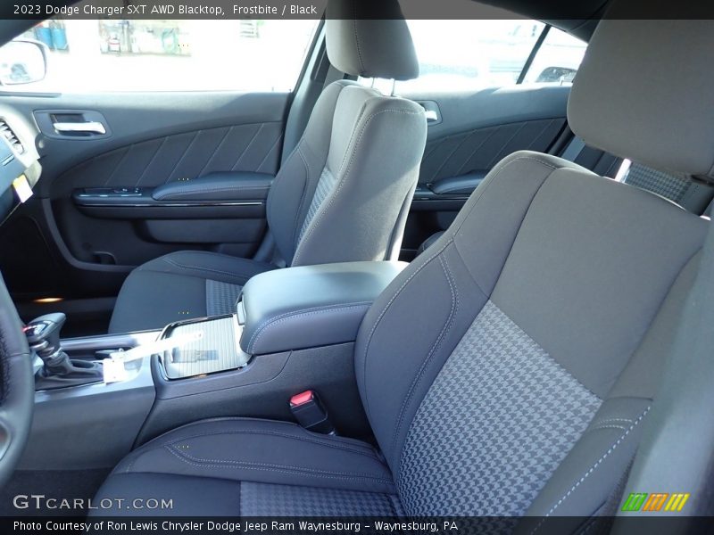 Frostbite / Black 2023 Dodge Charger SXT AWD Blacktop