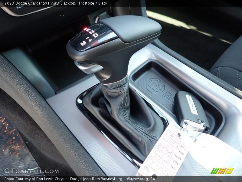 Frostbite / Black 2023 Dodge Charger SXT AWD Blacktop
