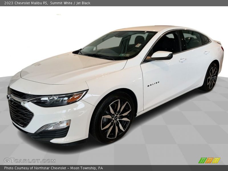 Summit White / Jet Black 2023 Chevrolet Malibu RS