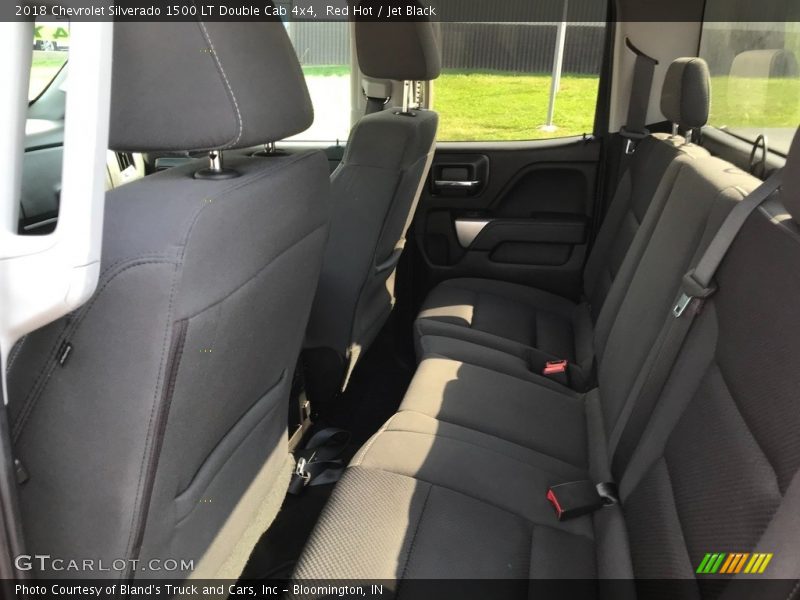 Red Hot / Jet Black 2018 Chevrolet Silverado 1500 LT Double Cab 4x4