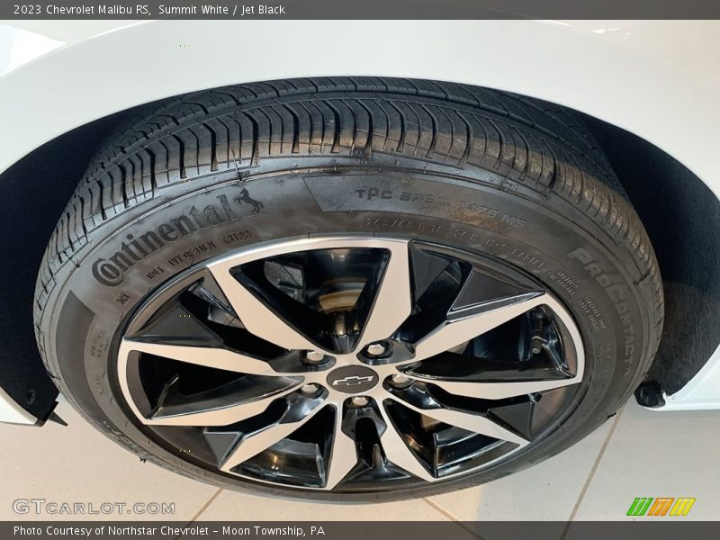 Summit White / Jet Black 2023 Chevrolet Malibu RS