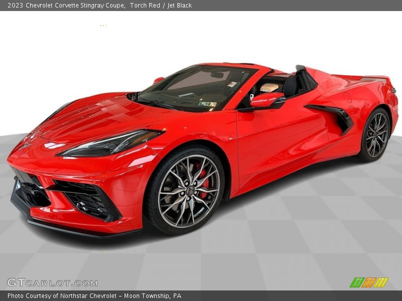 Front 3/4 View of 2023 Corvette Stingray Coupe
