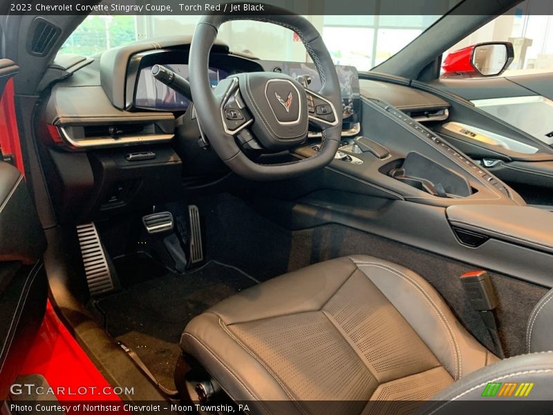  2023 Corvette Stingray Coupe Jet Black Interior