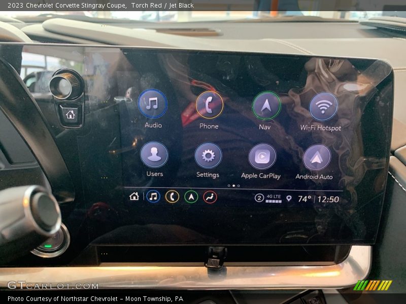 Torch Red / Jet Black 2023 Chevrolet Corvette Stingray Coupe