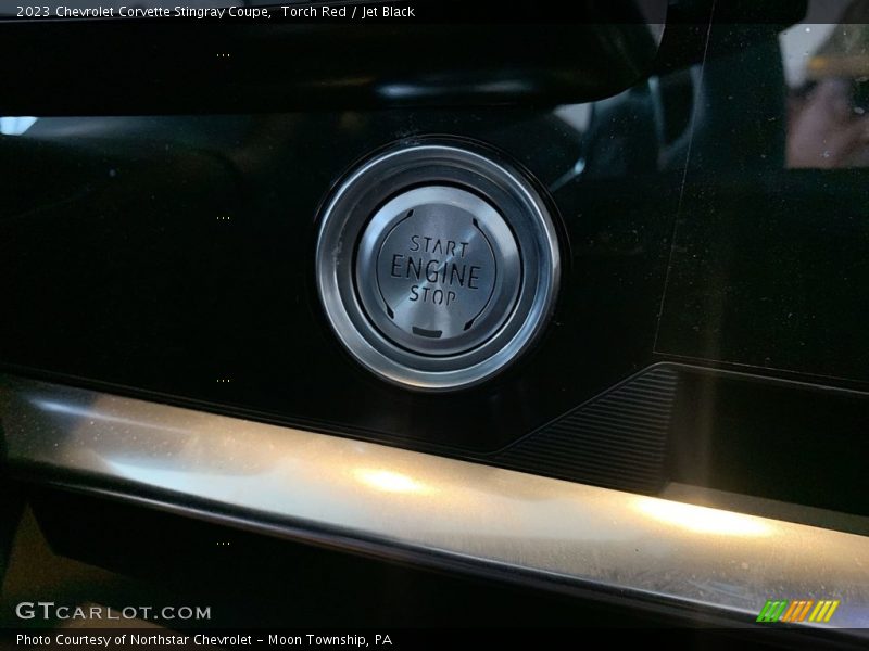 Controls of 2023 Corvette Stingray Coupe