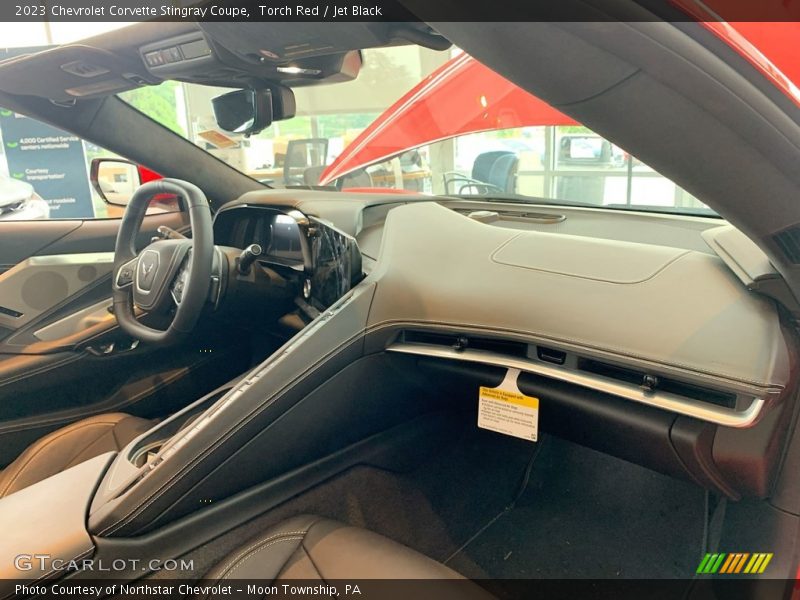 Torch Red / Jet Black 2023 Chevrolet Corvette Stingray Coupe