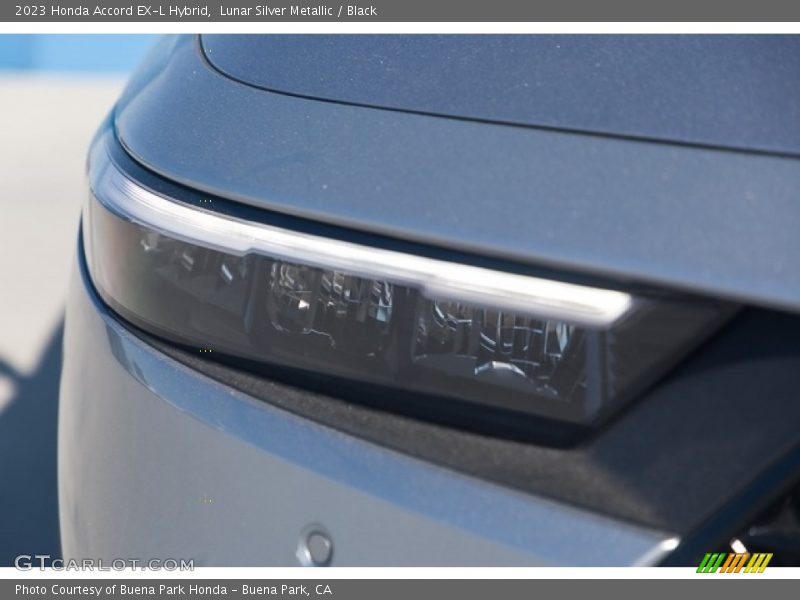 Lunar Silver Metallic / Black 2023 Honda Accord EX-L Hybrid