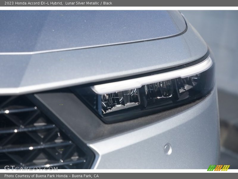 Lunar Silver Metallic / Black 2023 Honda Accord EX-L Hybrid