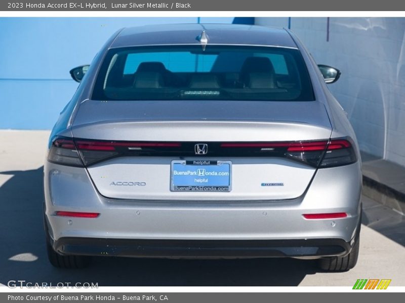 Lunar Silver Metallic / Black 2023 Honda Accord EX-L Hybrid