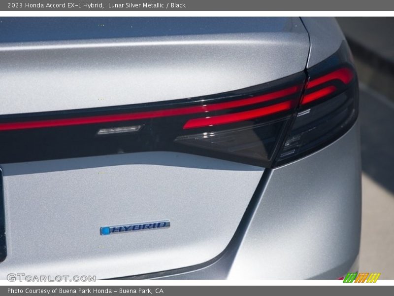 Lunar Silver Metallic / Black 2023 Honda Accord EX-L Hybrid