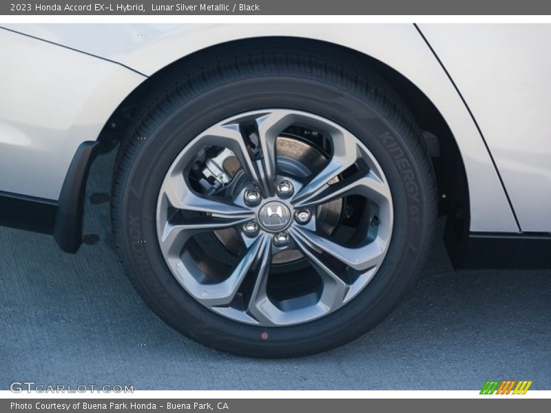 Lunar Silver Metallic / Black 2023 Honda Accord EX-L Hybrid