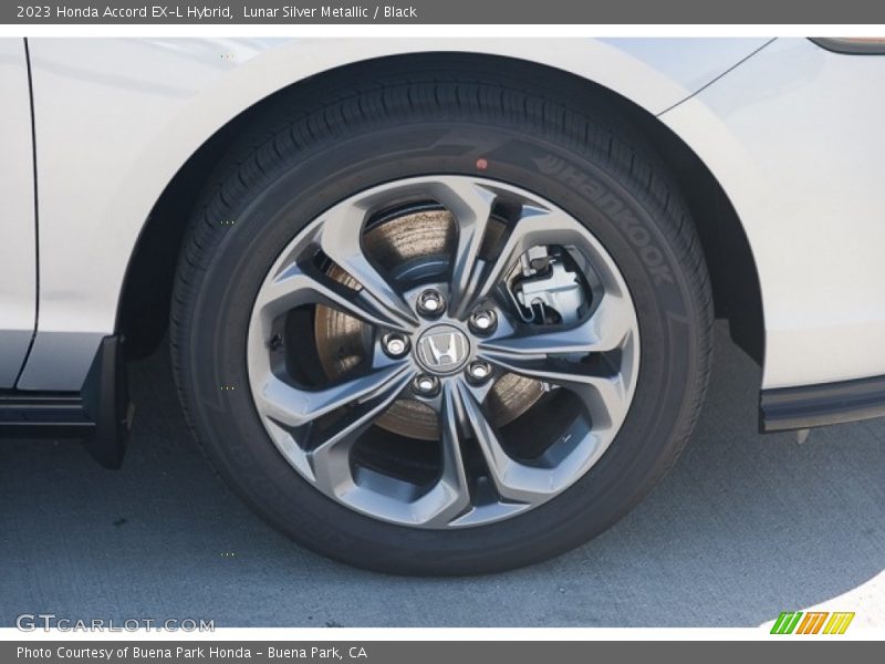 Lunar Silver Metallic / Black 2023 Honda Accord EX-L Hybrid